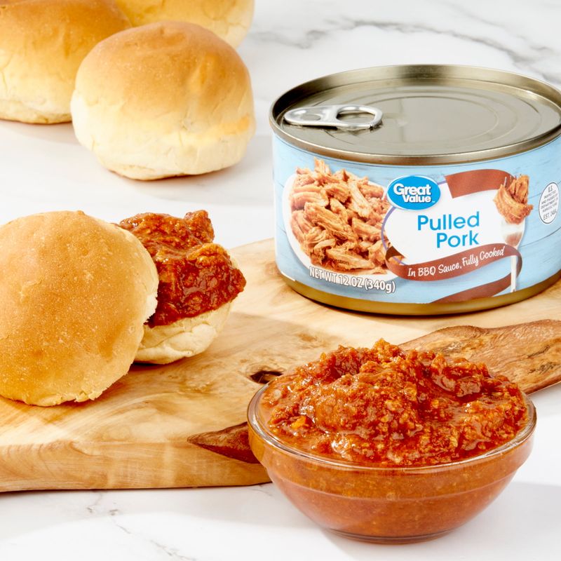 Canned BBQ Pulled Pork