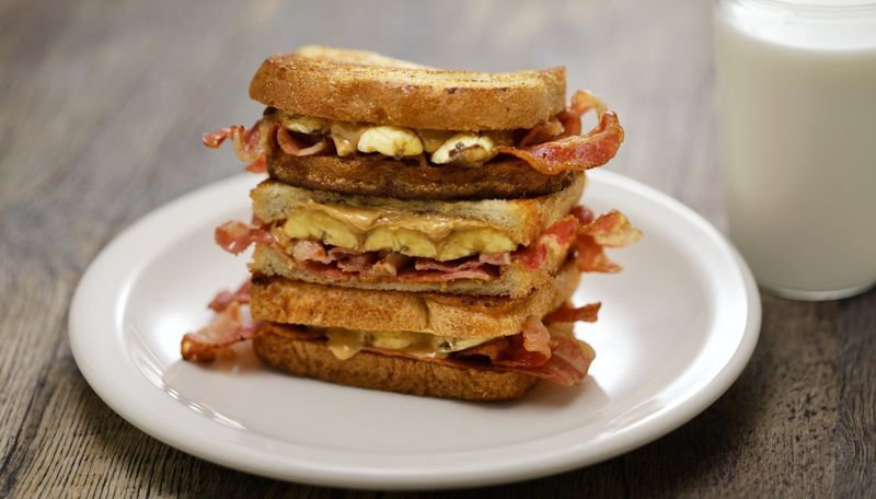 Peanut Butter and Bacon Sandwich