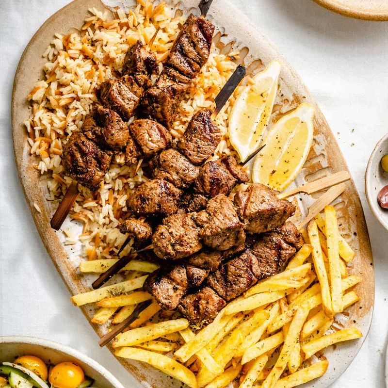 Lamb Souvlaki