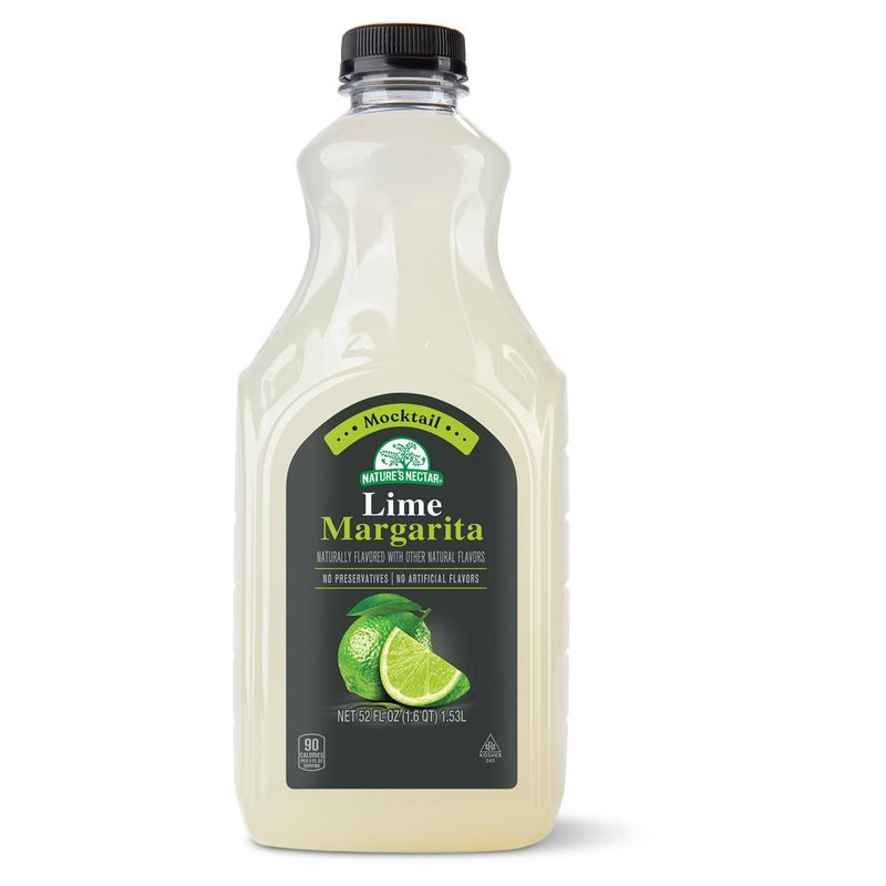 Nature's Nectar Lime Margarita Mocktail Mixer