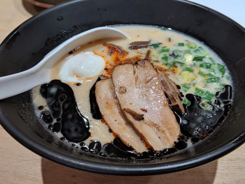 Black Garlic Oil (Mayu) Tonkotsu