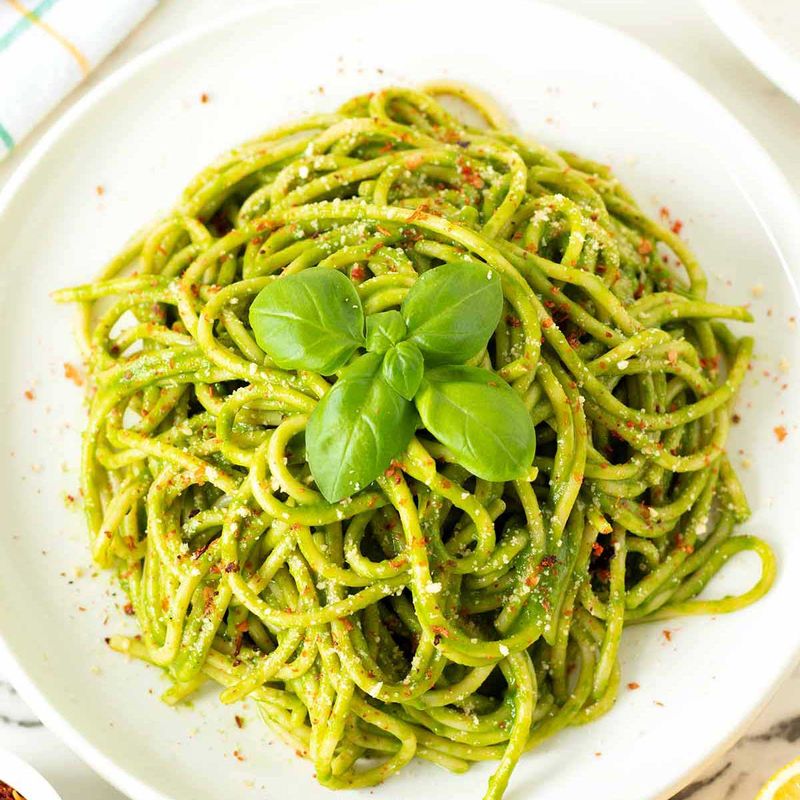 Green Spaghetti