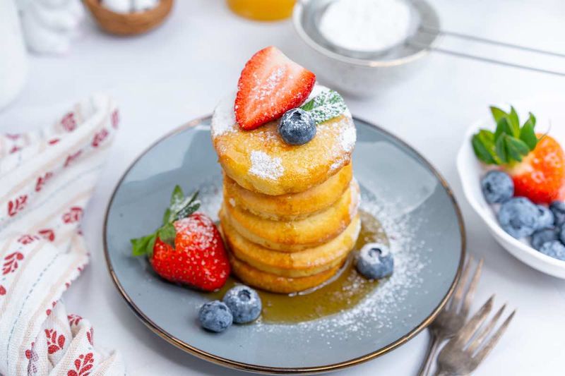 Air Fryer Pancakes