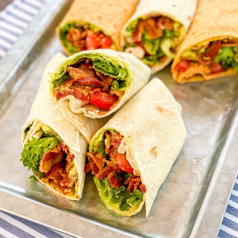 Chicken Avocado BLT Wrap