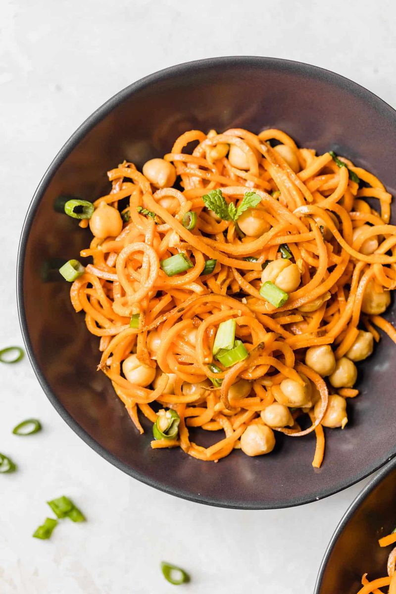 Spiralized Potato Noodles (