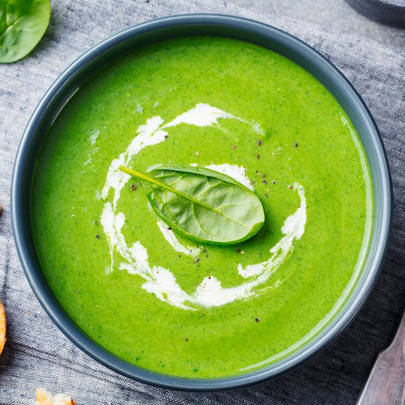 Spring Pea and Mint Soup