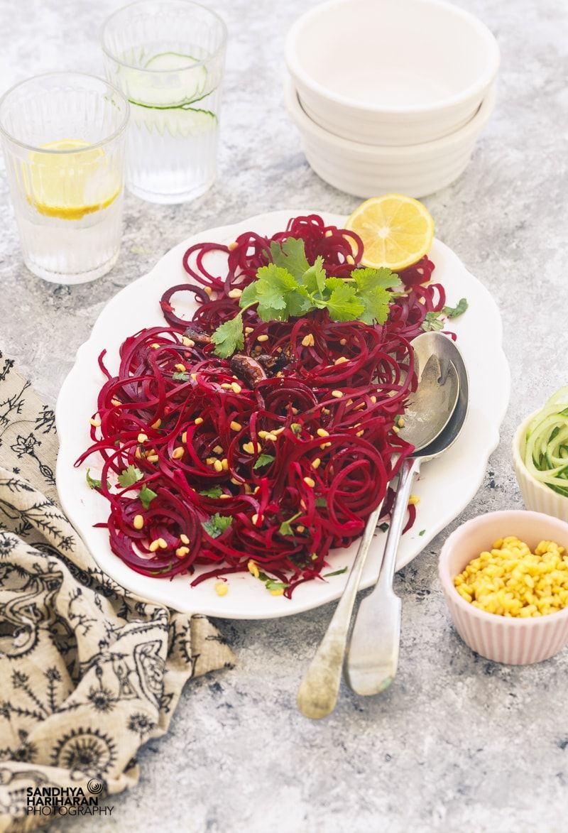 Beetroot Carrot Kosambari