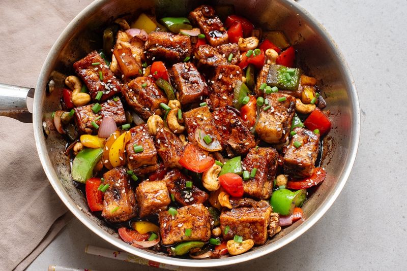 Stir-Fry with Tofu or Chicken
