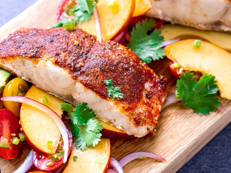 Blackened Snapper