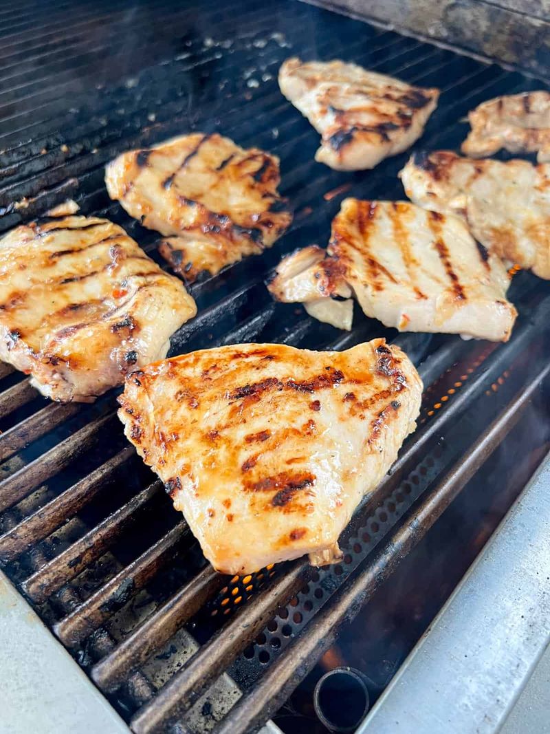 Dry Grilled Chicken Breasts Get Left Behind