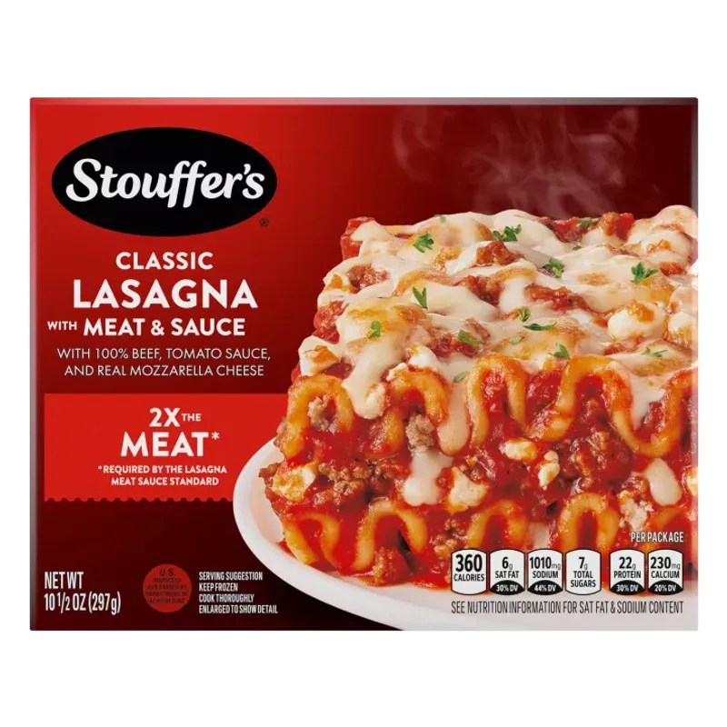 Stouffer's Lasagna with Meat & Sauce
