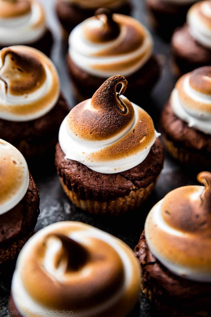 S'mores Brownie Cups
