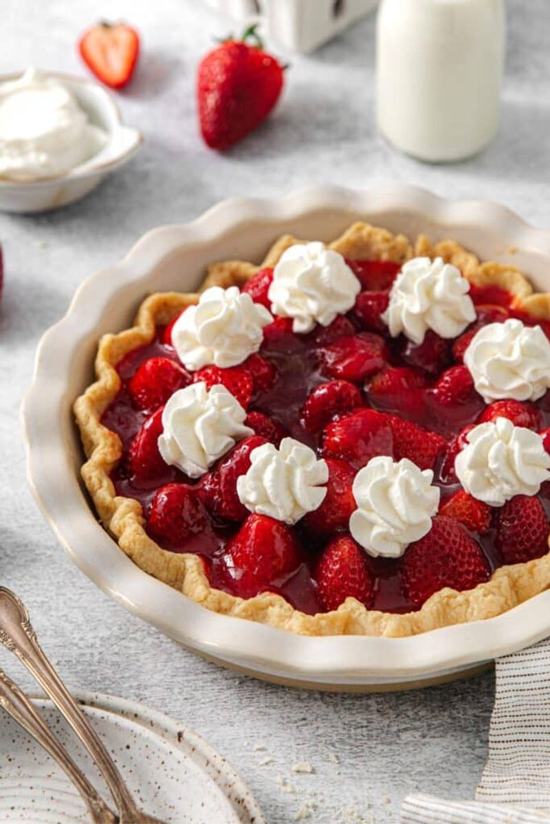Pre-Made Strawberry Pies (With Red Glaze)
