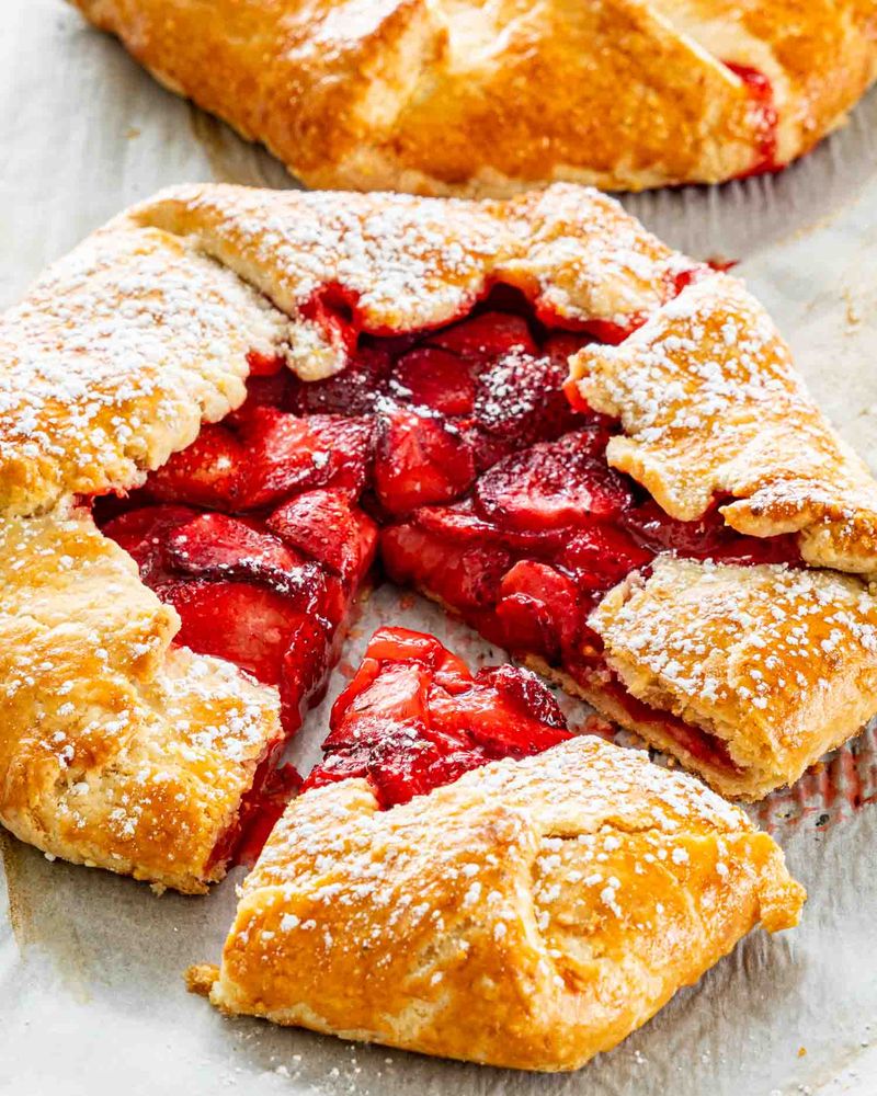 Strawberry Galette
