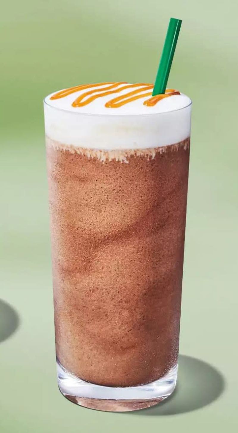 Salted Caramel Mocha Strato Frappuccino