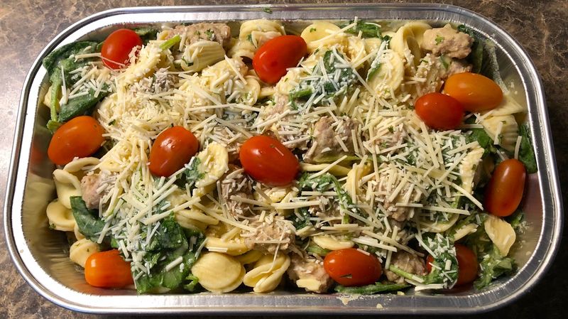 Italian Sausage & Pasta Bake