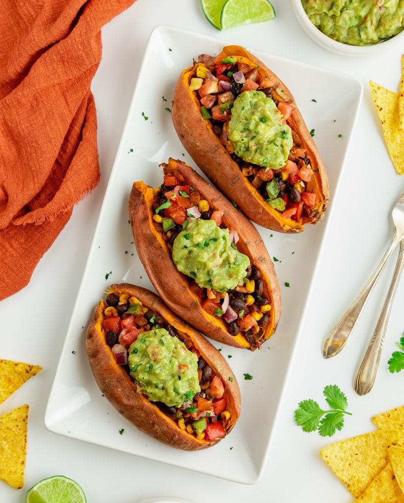 Stuffed Sweet Potatoes