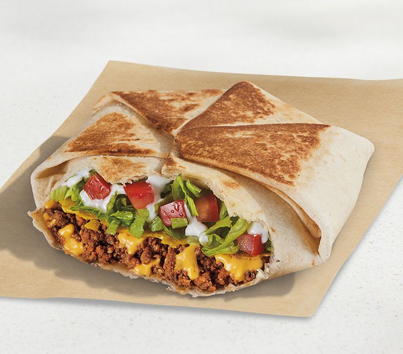 Taco Bell's Dorito Crunchwrap Supreme