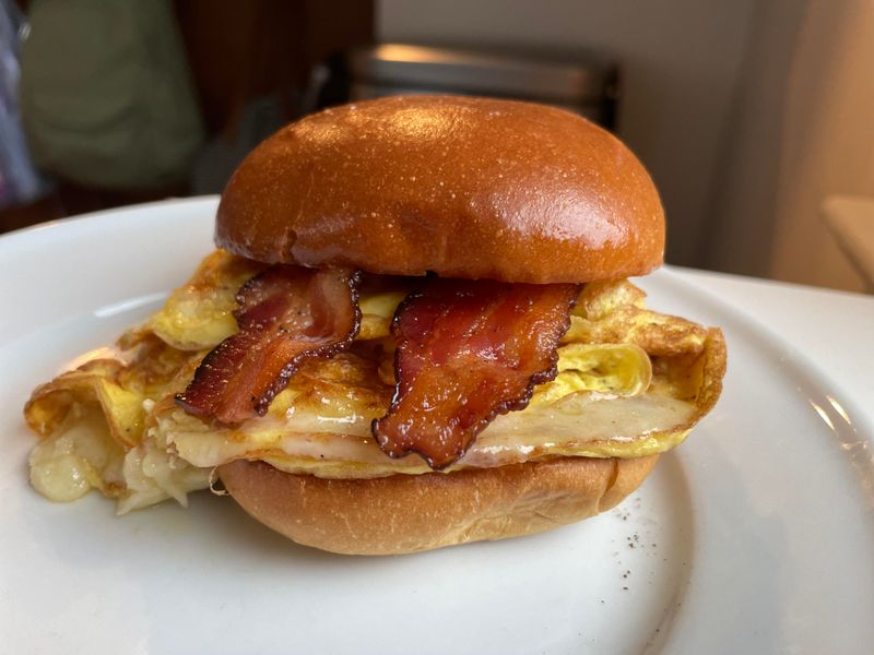 Panera Bread's Bacon, Egg & Cheese on Brioche