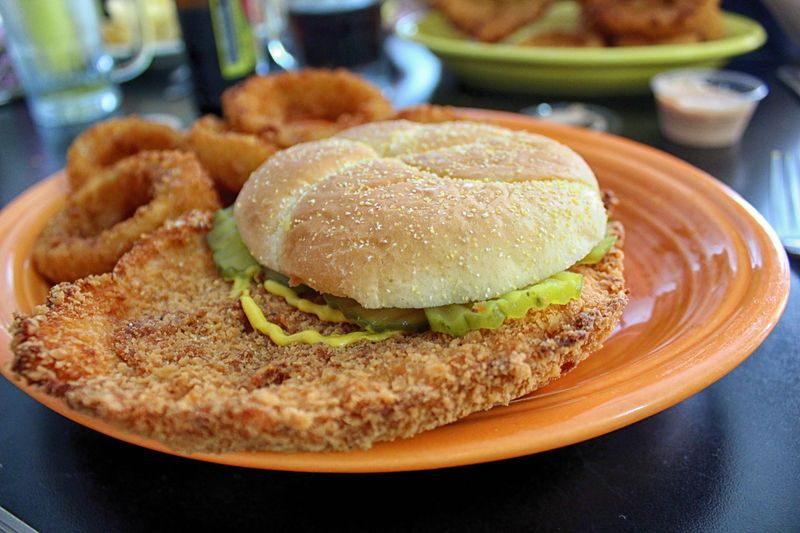 Pork Tenderloin Sandwich