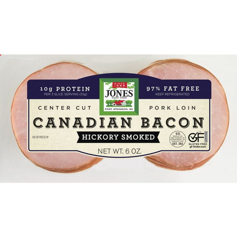 Jones Dairy Farm Canadian Bacon