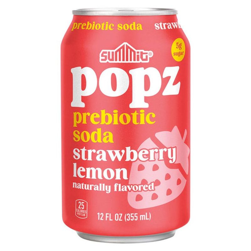 Summit Popz Prebiotic Soda