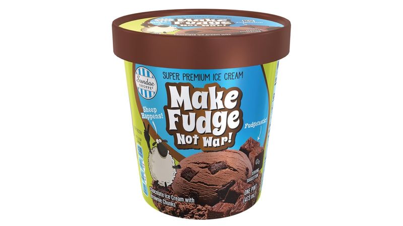 Sundae Shoppe Make Fudge Not War
