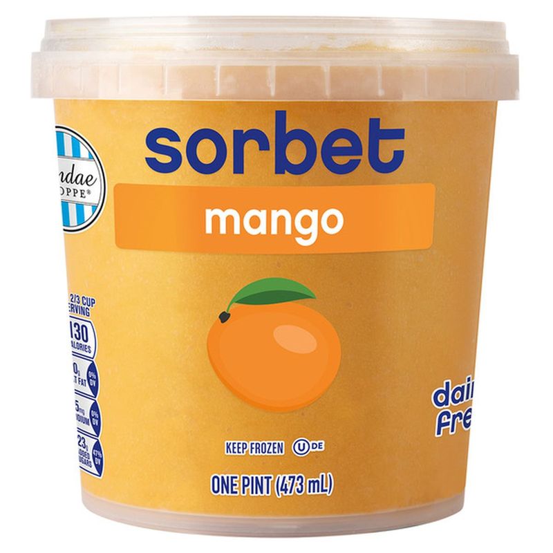 Sundae Shoppe Mango Sorbet