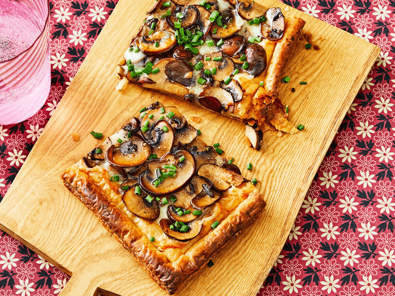 Puffed Pastry Pizza