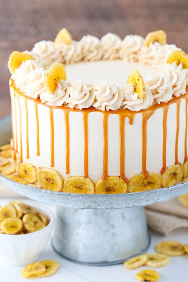 Banana Layer Cake with Cream Cheese Frosting