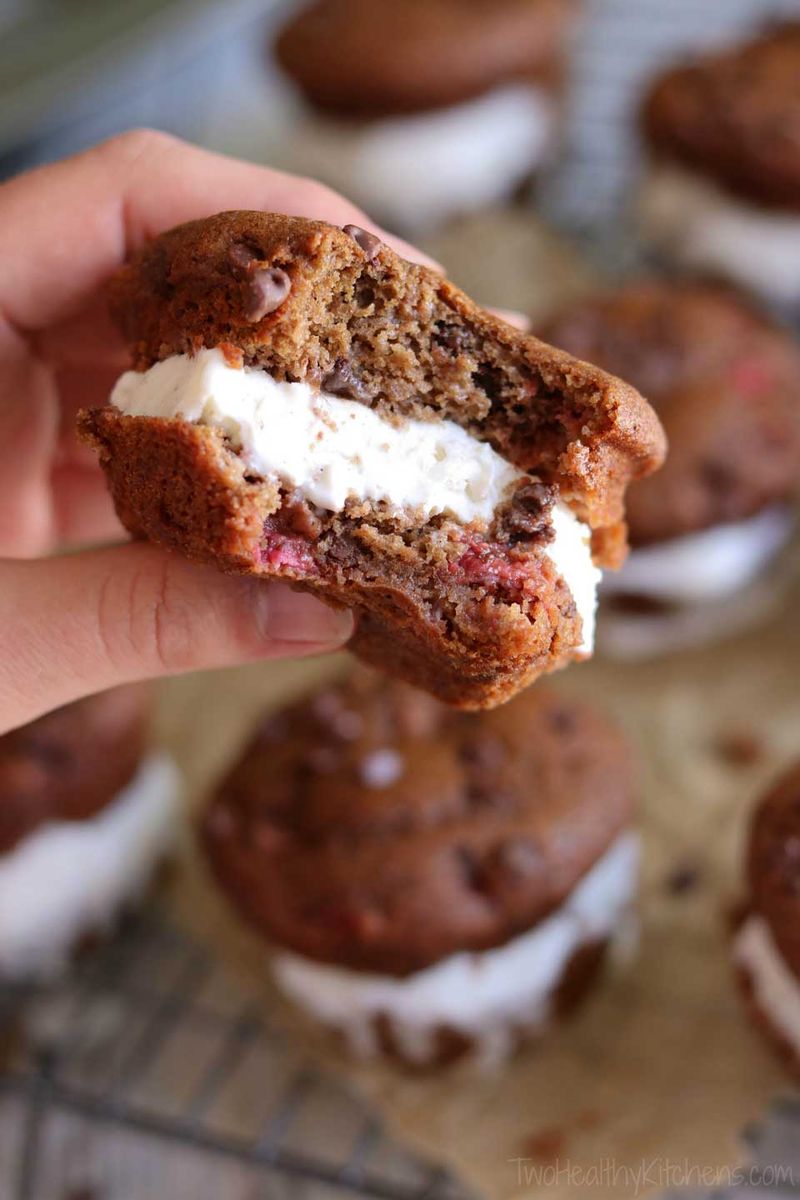 Muffin Ice Cream Sandwiches