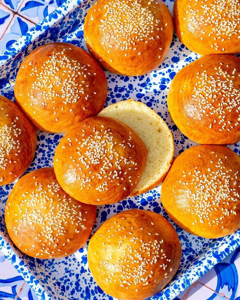 Sweet Hamburger Buns Loaded with HFCS