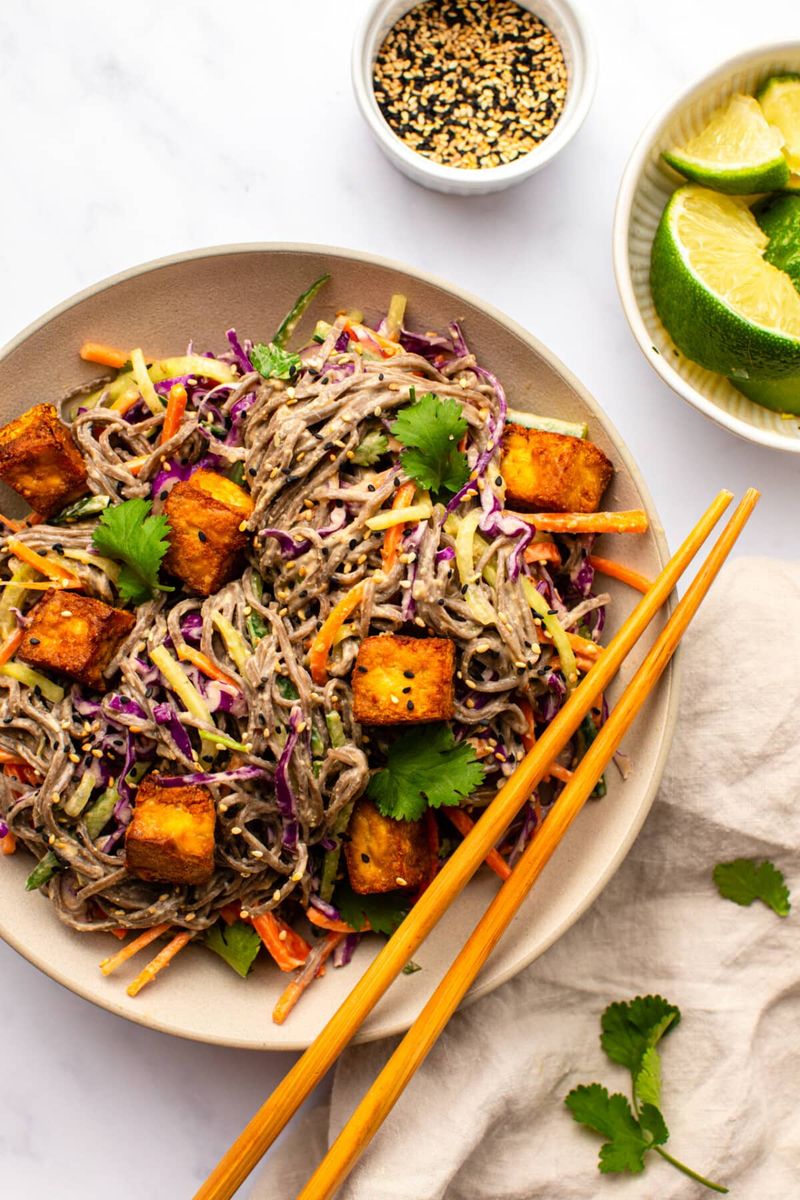 Cold Soba Noodle Salad