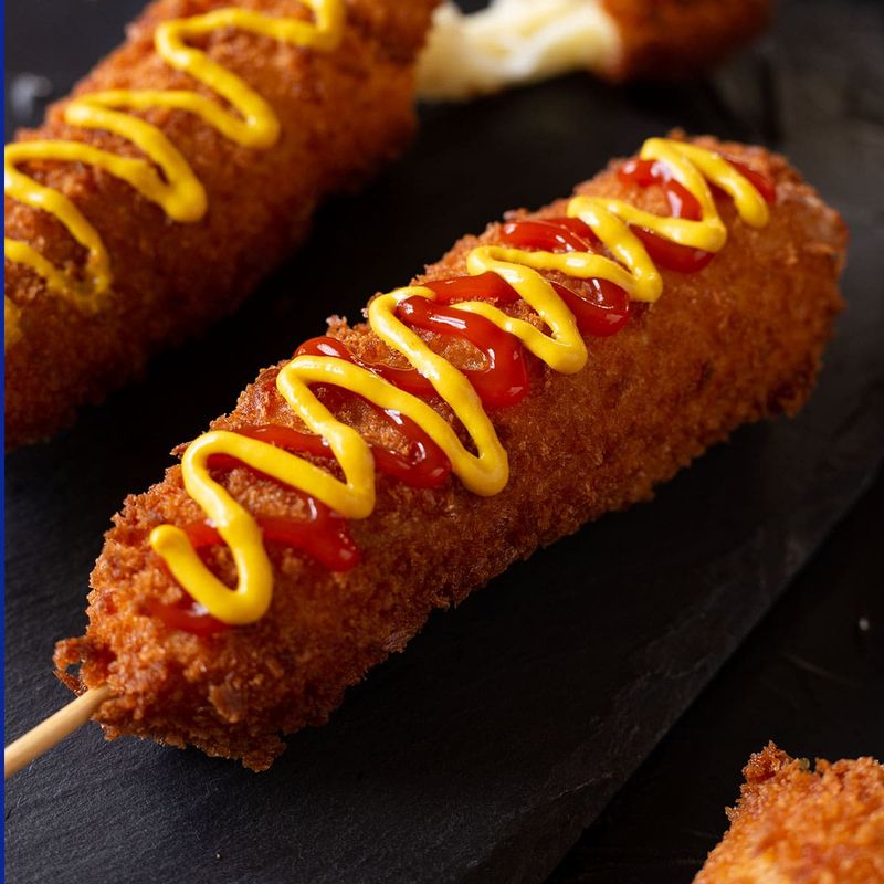 Freezer-Friendly Korean Corn Dogs