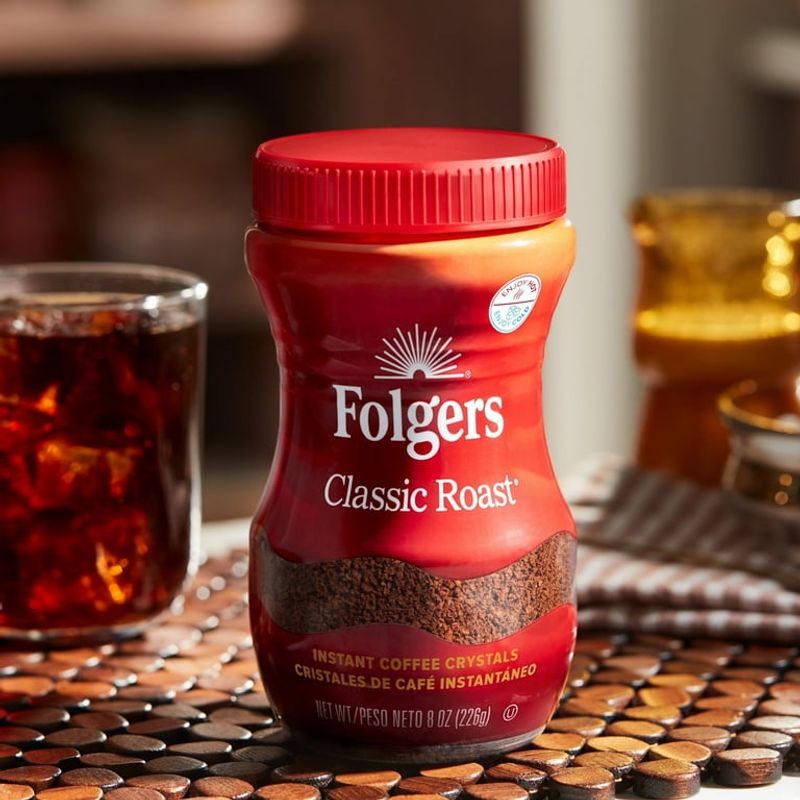 Folgers Instant Coffee Crystals