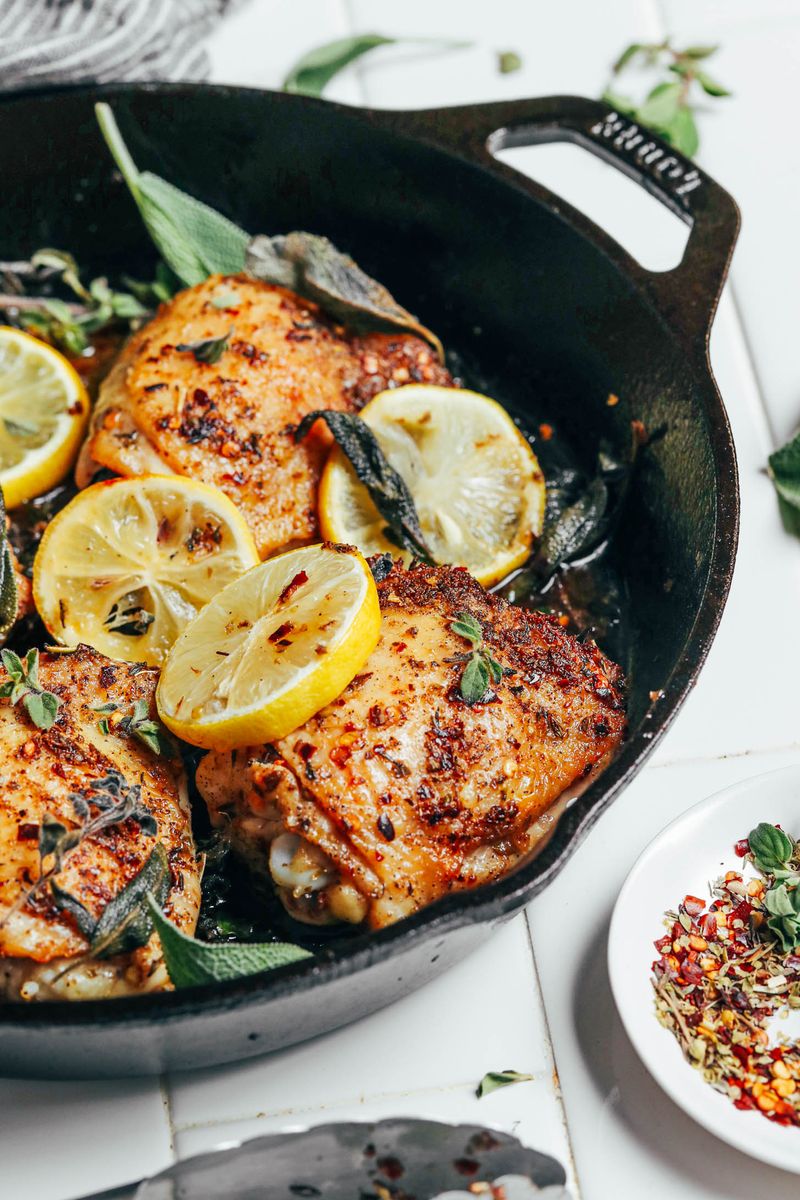 Rosemary-Lemon Chicken Thighs