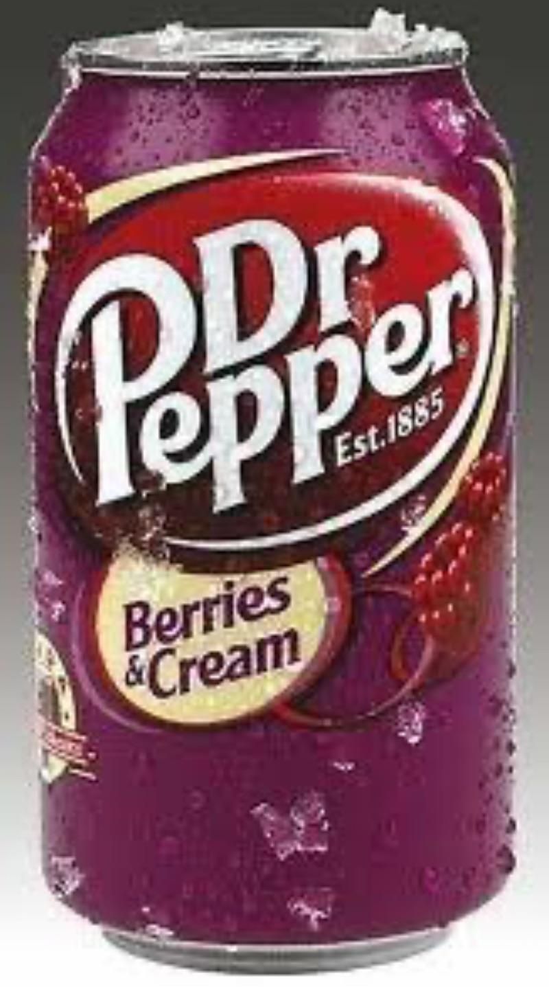 Dr Pepper Berries & Cream