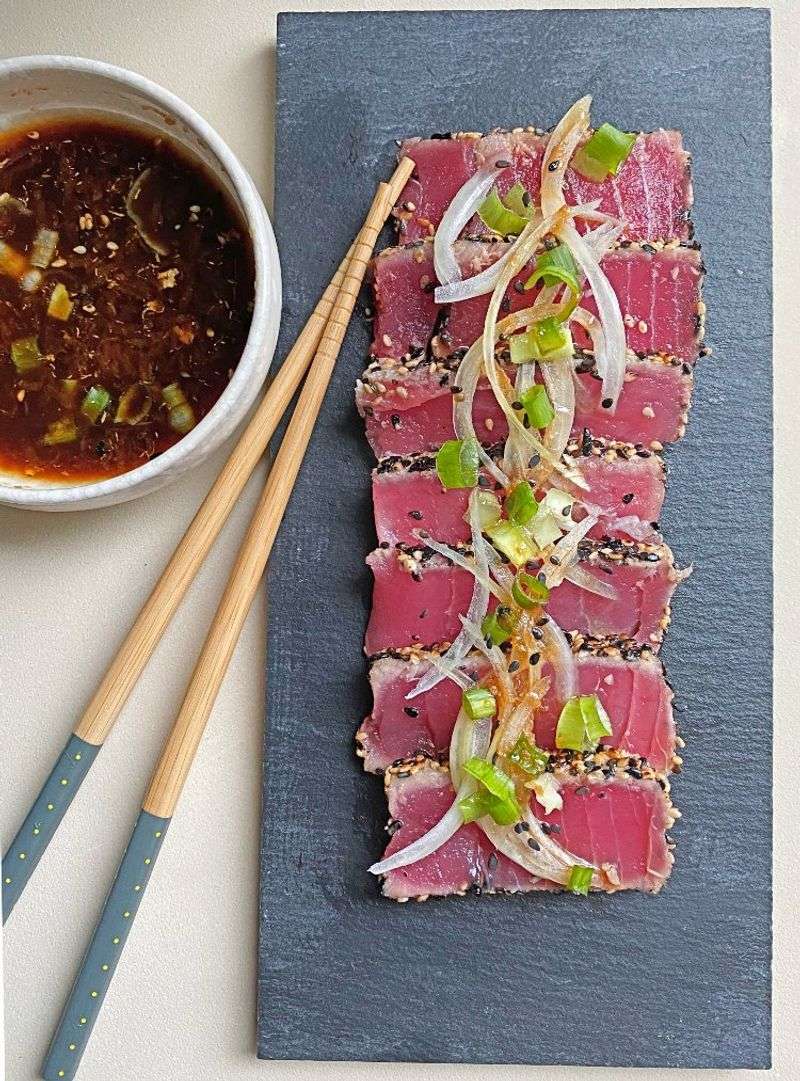 Ahi Tuna at Chains