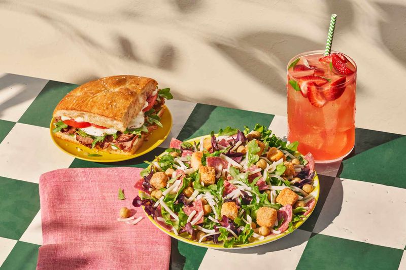 Panera's Strawberry Basil Lemonade Fresca