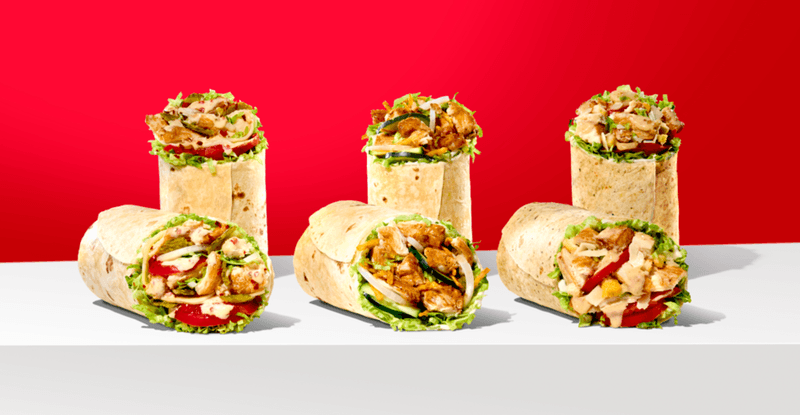 Jimmy John's Kickin' Ranch Chicken Wrap