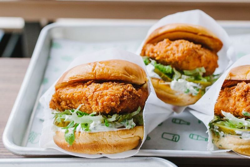 Shake Shack Hot Honey Chicken Sandwich