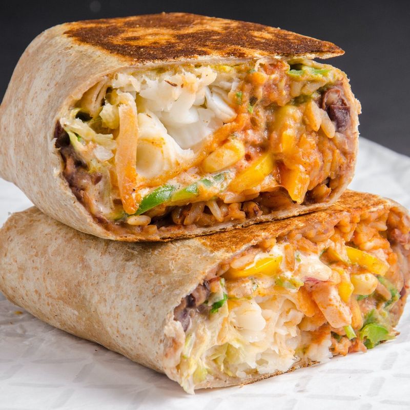 Burrito Boyz' Steak And Cheese Burrito