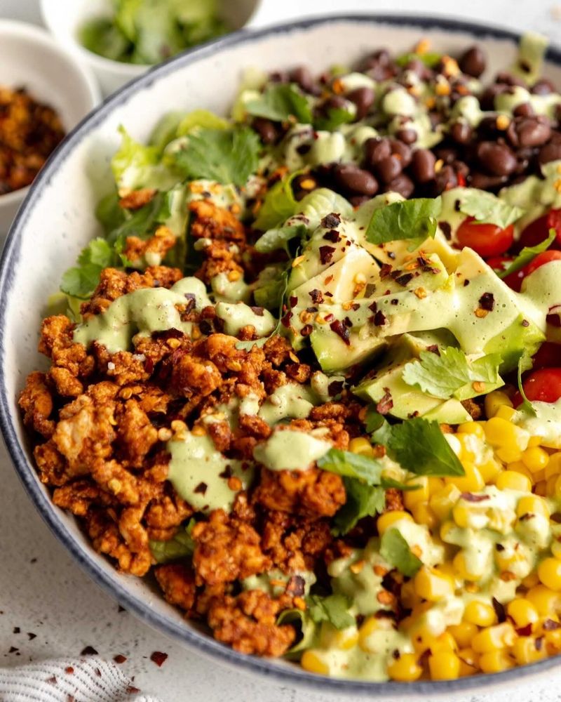 Taco Salad with Turkey and Black Beans