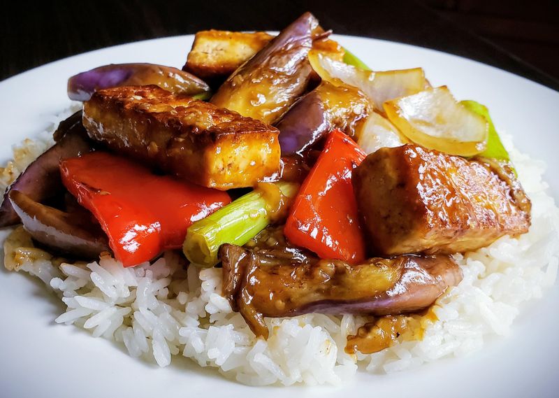 Eggplant Tofu