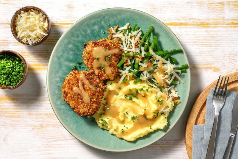 Crispy Shallot Pork Croquettes