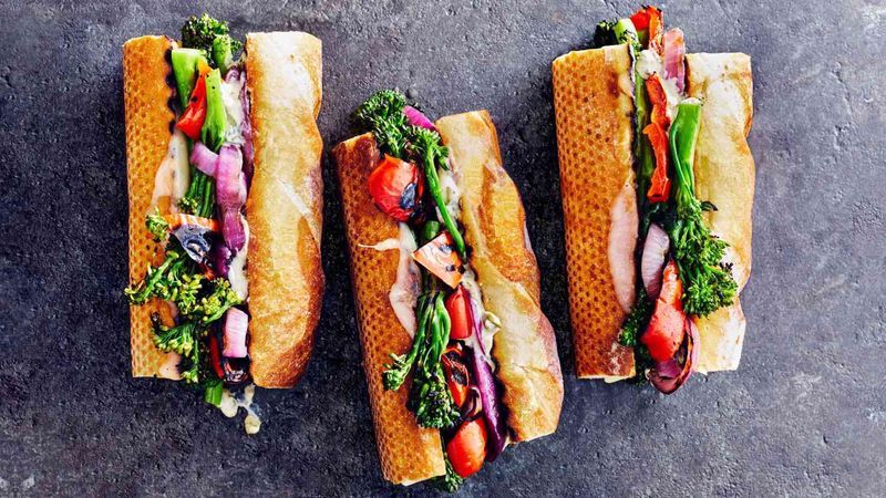 Vegetarian Italian Sub