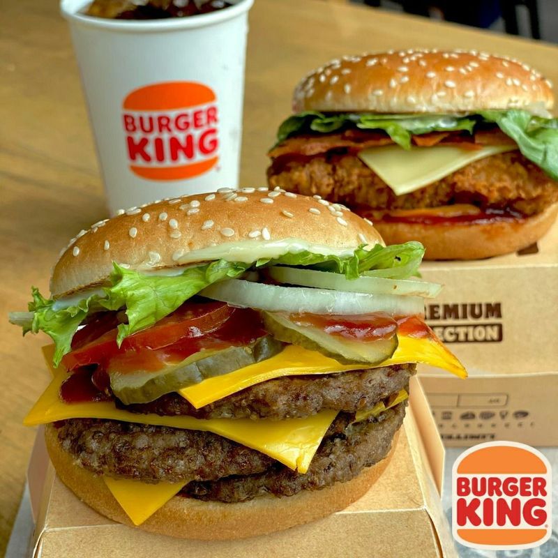 Burger King's Triple Whopper with Cheese