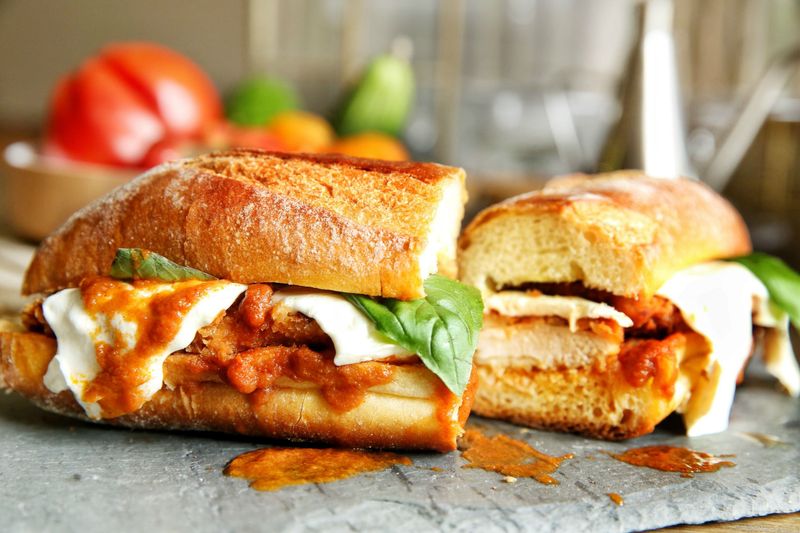 The Chicken Parm Hero