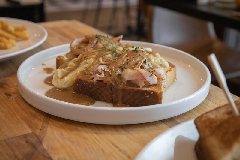 Hot Open-Faced Turkey Sandwich