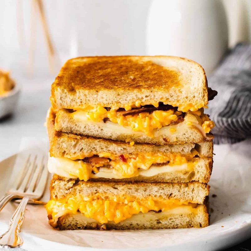 Grilled Cheese With Fancy Cheese